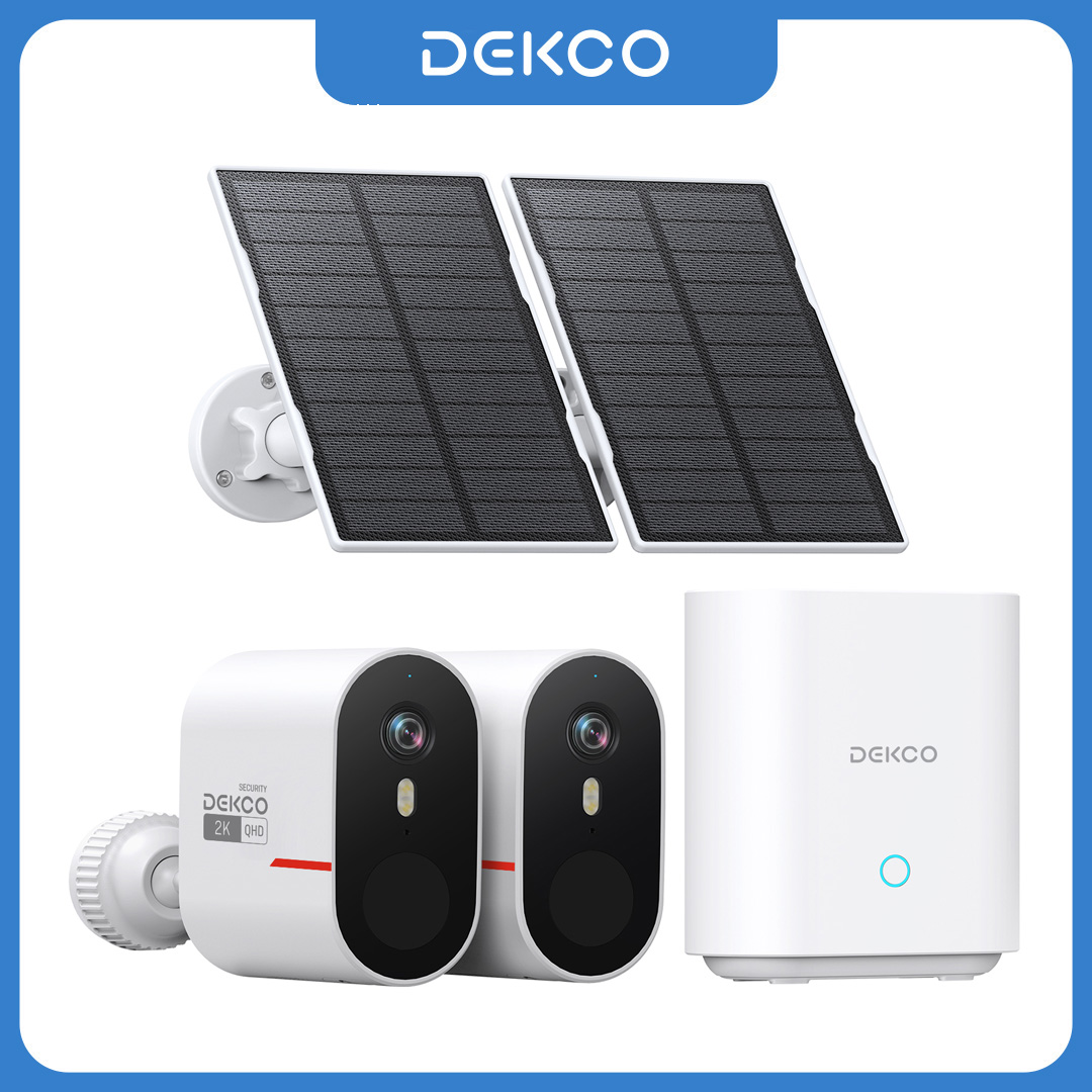 Home Security Outdoor Cameras - Sistema de Câmera Solar WiFi Dekco
