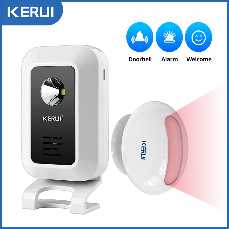 Home Security Business - KERUI-M7 Bem-vindo Motion Sensor Security Alarm,