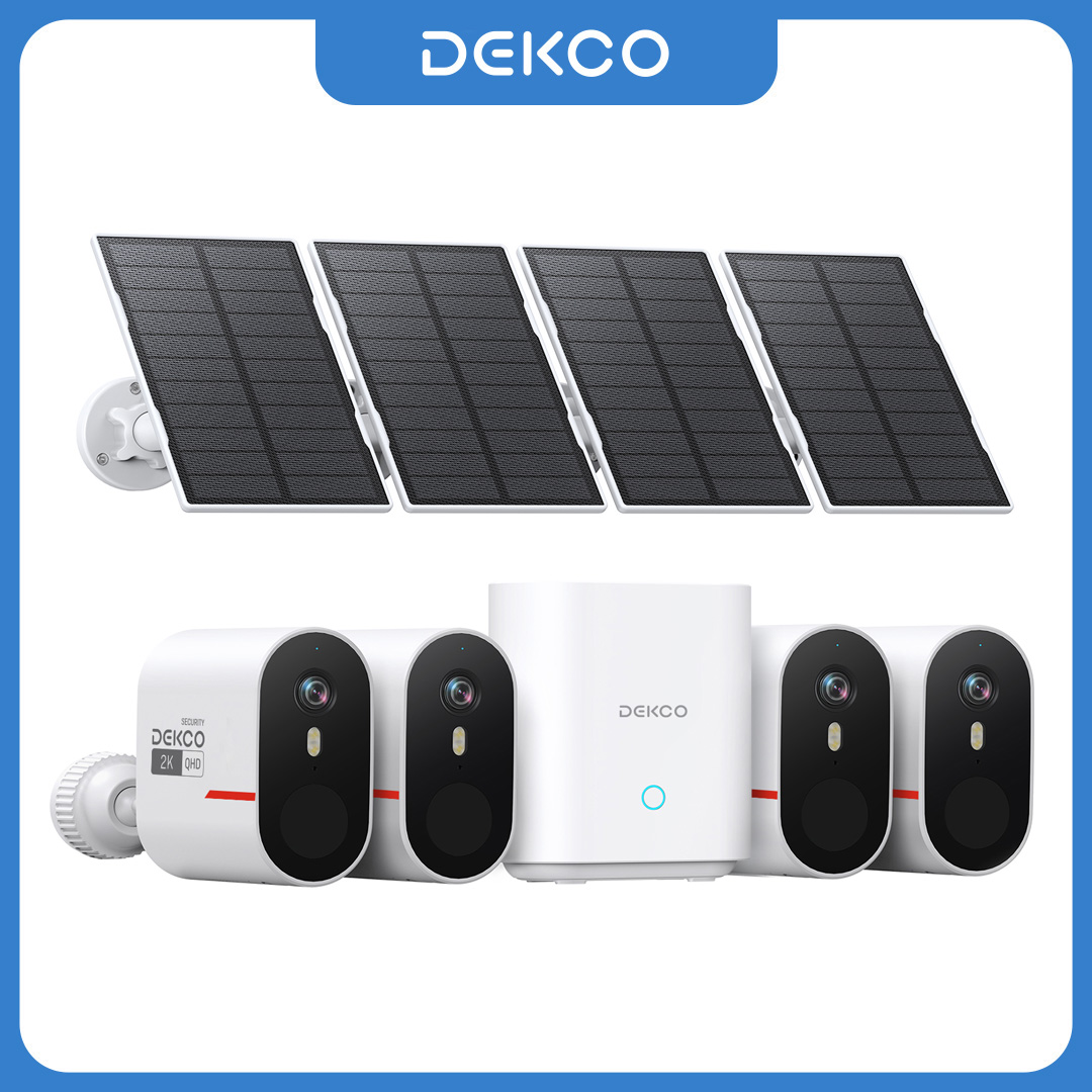Home Security Outdoor Cameras - Sistema de Câmera Solar WiFi Dekco
