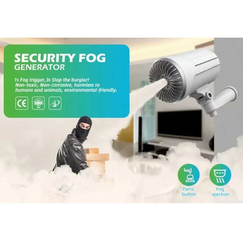 Home Security Fog System - Gerador de Névoa Inteligente para Segurança