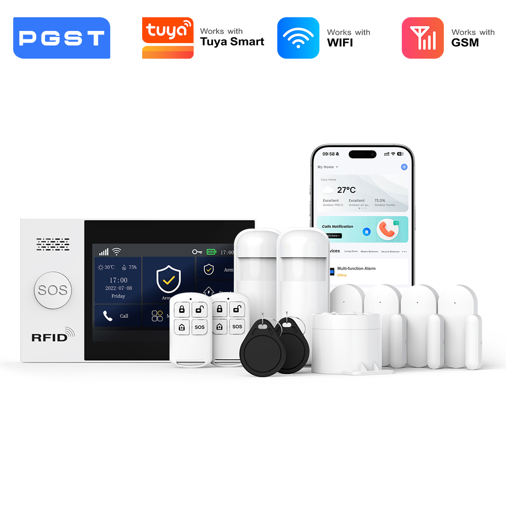 Home Security No Wifi - PGST alarme inteligente anti roubo kit
