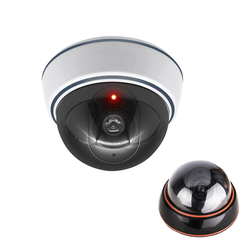 Home Security Ideas - Criativo preto/branco falso dome câmera simulação