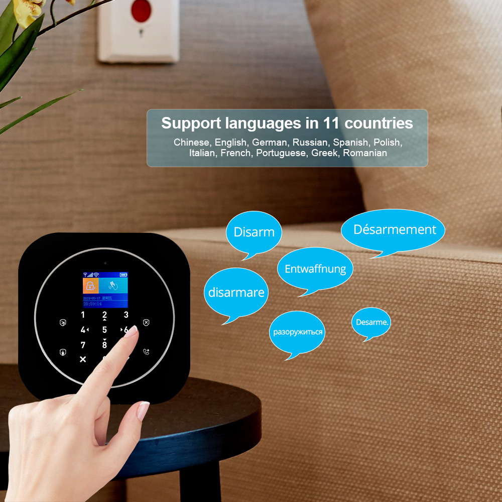 Kerui g12 2g wifi sistema de a - Home Security No Wifi avaliação e preço