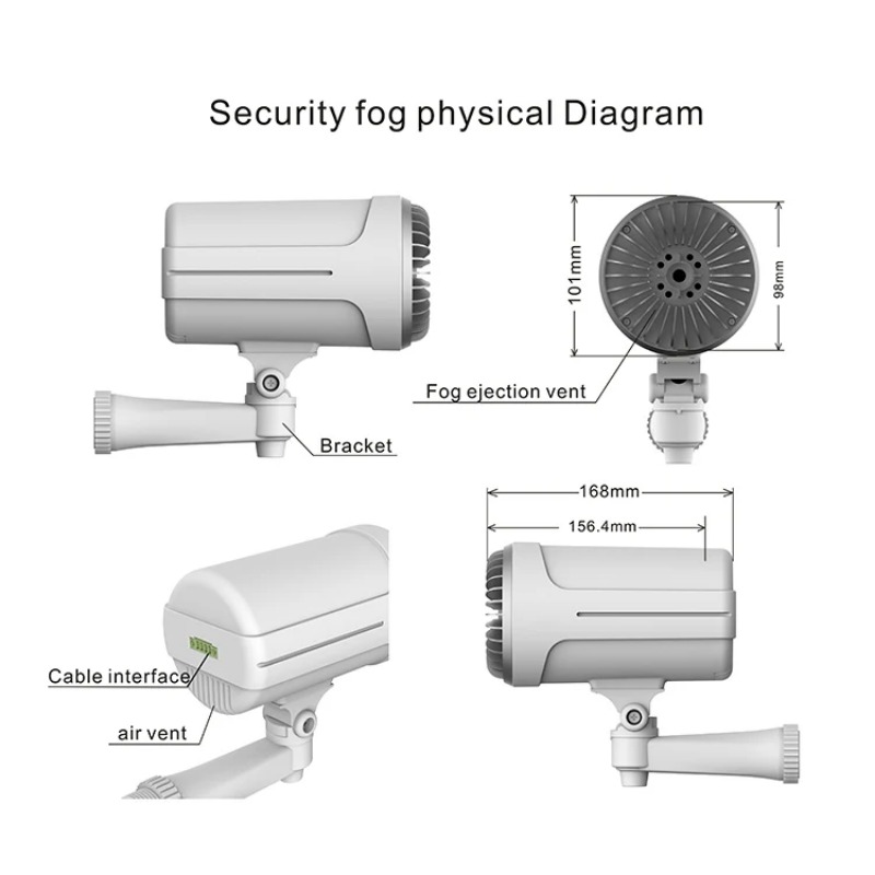 Kit Gerador de Alarme de Segur - Home Security Fog System avaliação e preço