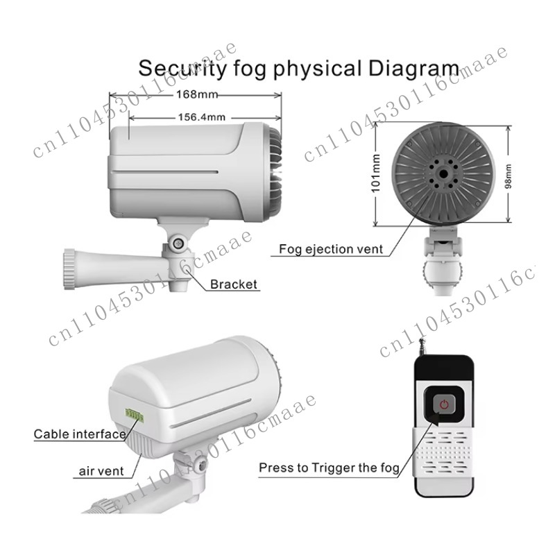 Banco anti-roubo segurança nev - Home Security Fog System avaliação e preço