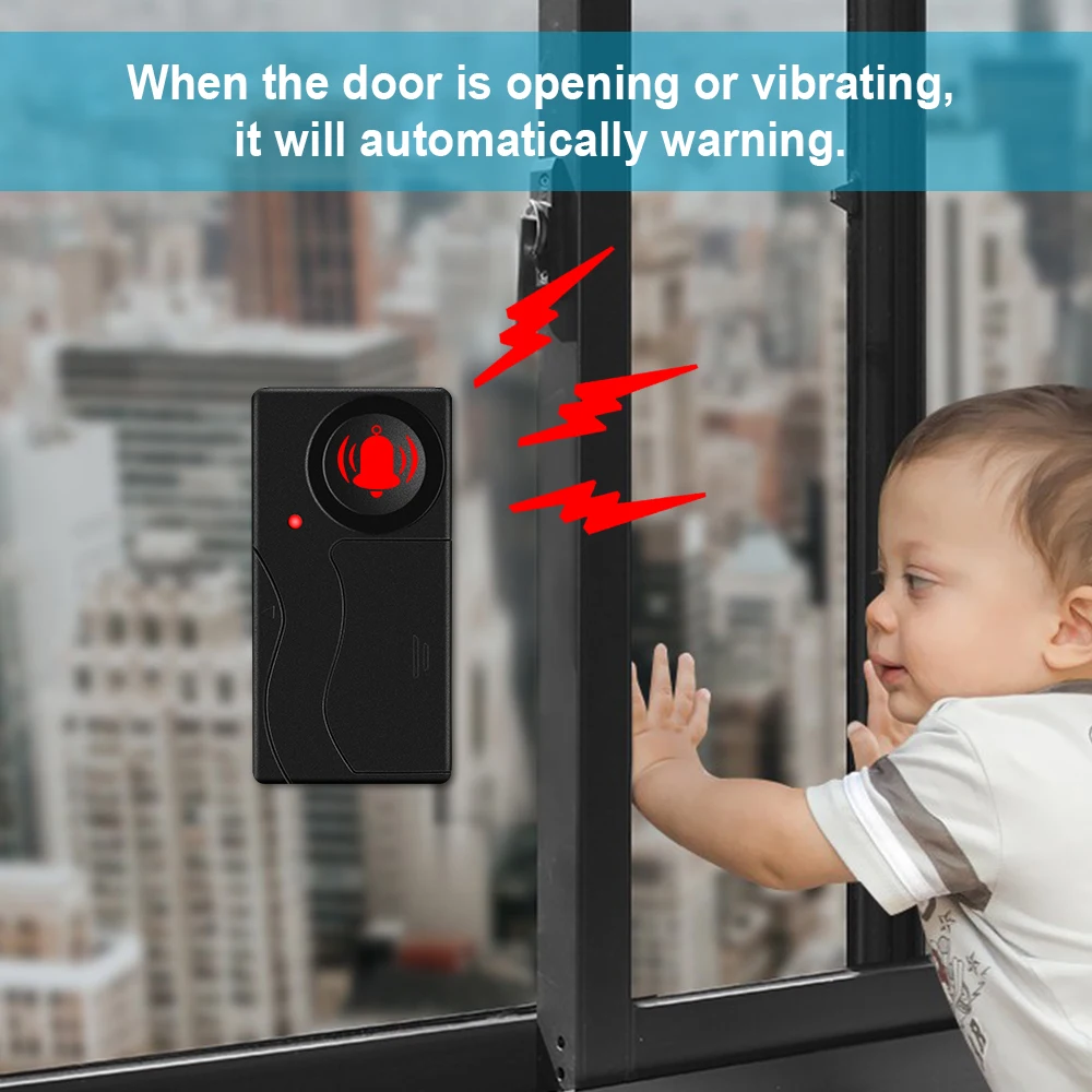 Novo 110db porta e janela alar - Home Security Yard Sign avaliação e preço
