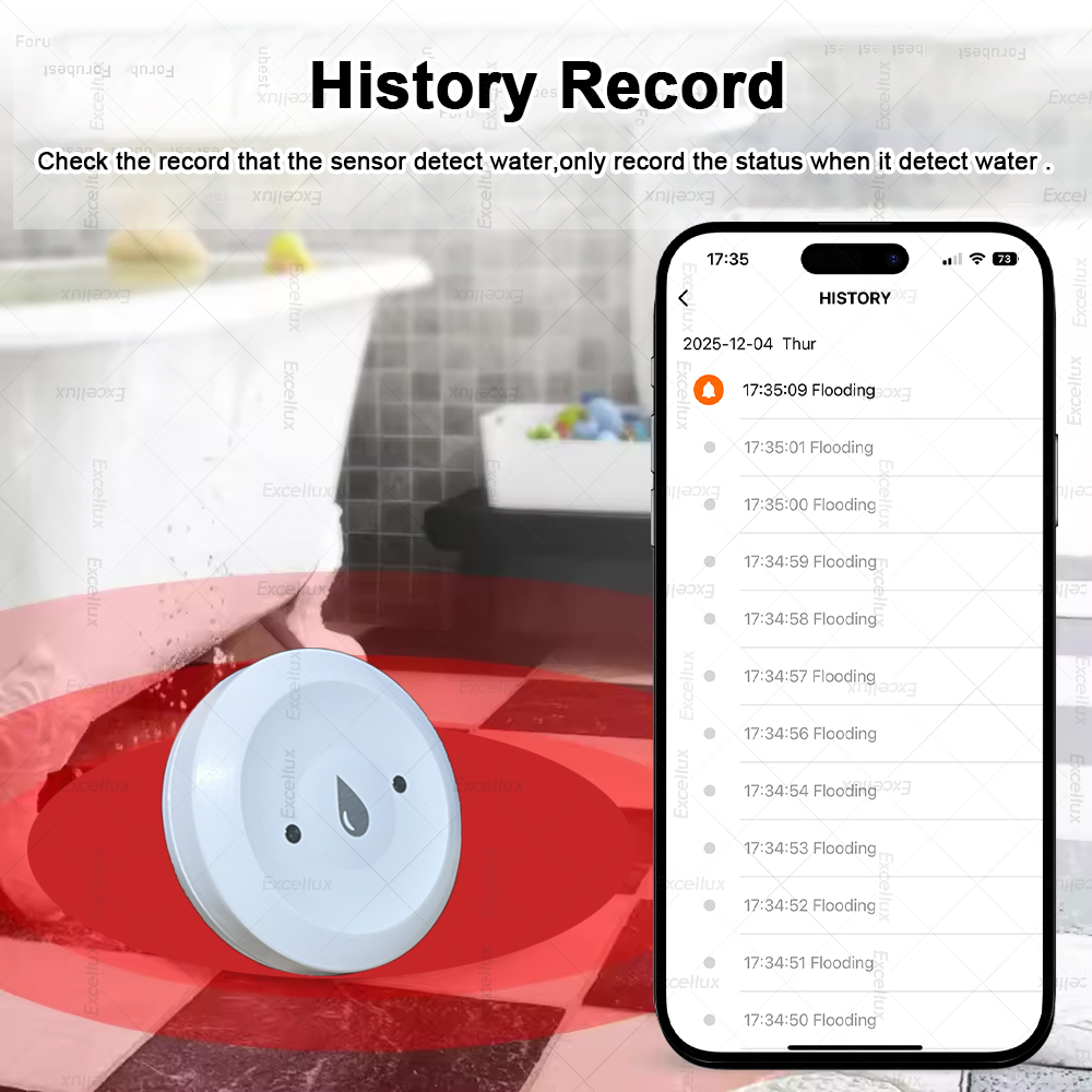 Zigbee detector de água sensor - Home Security Business avaliação e preço