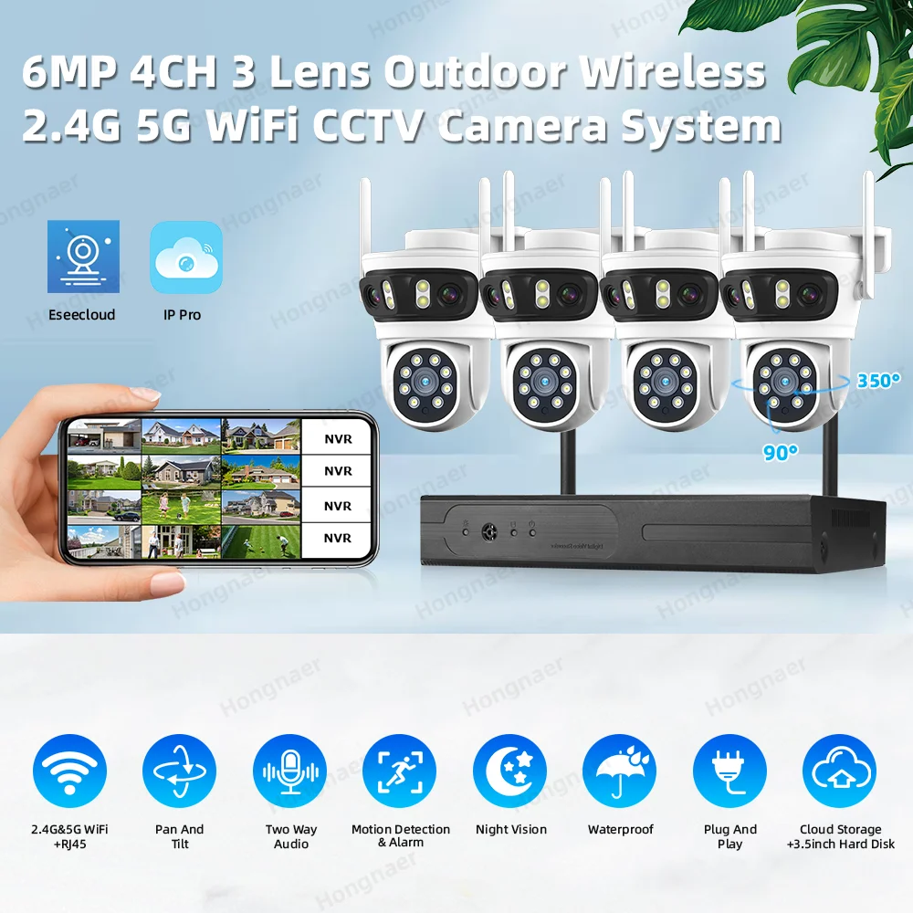 Kit de Câmeras de Segurança Re - Home Security Wireless Cameras avaliação e preço