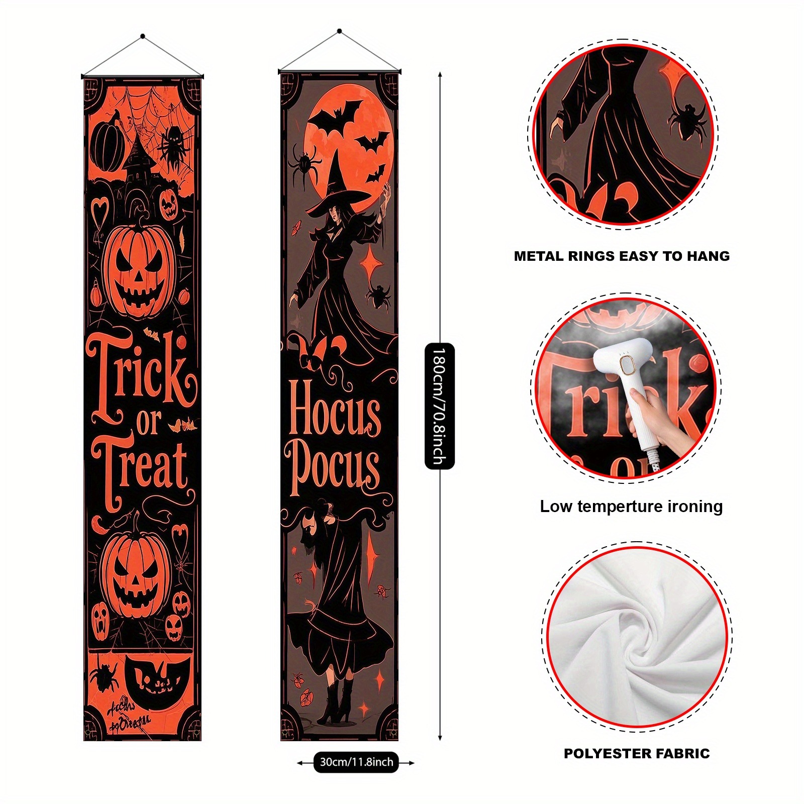 Banner de Porta de Halloween H - Home Security Yard Sign avaliação e preço