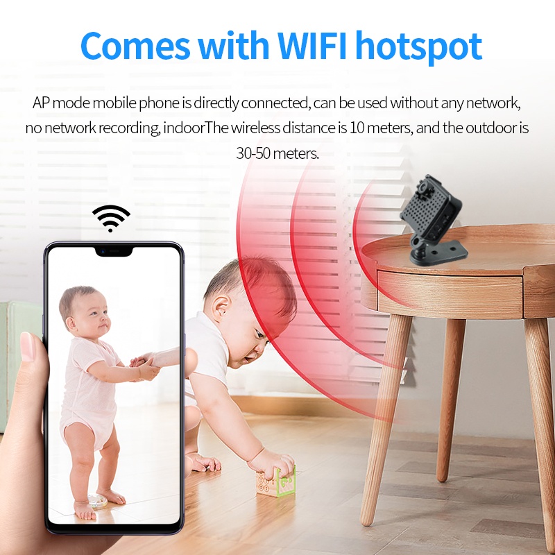 Câmera Mini Wi-Fi de Alta Qual - Home Security Wireless Cameras avaliação e preço