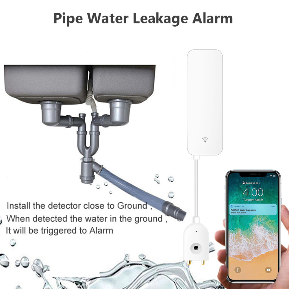 Sensor de vazamento de água wi - Home Security Business avaliação e preço
