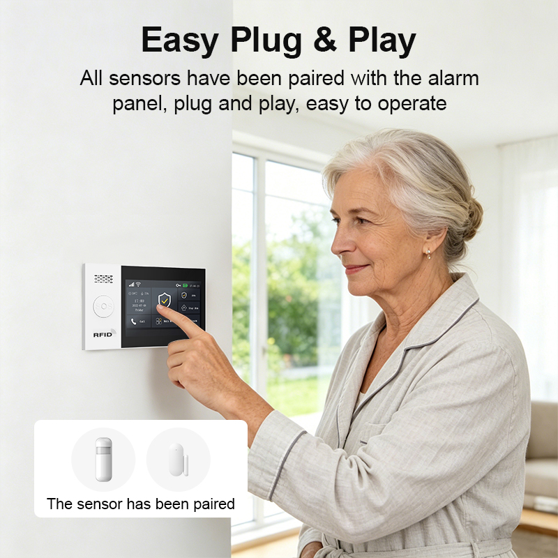 PGST alarme inteligente anti r - Home Security No Wifi avaliação e preço