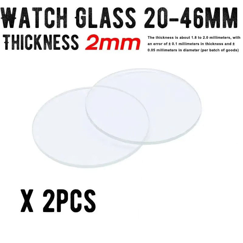 【2PCS】Vidro redondo para relóg - Glass Break Detector avaliação e preço