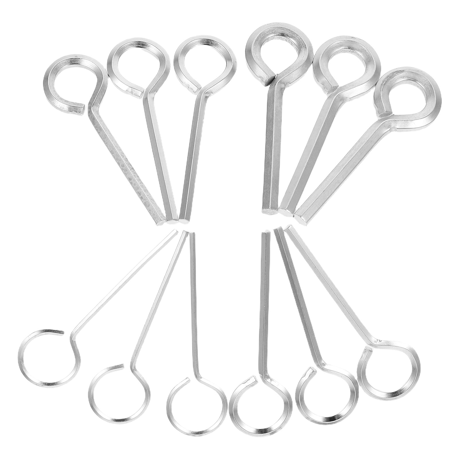 Conjunto de 12 Chaves Hexagona - Home Security Bars avaliação e preço