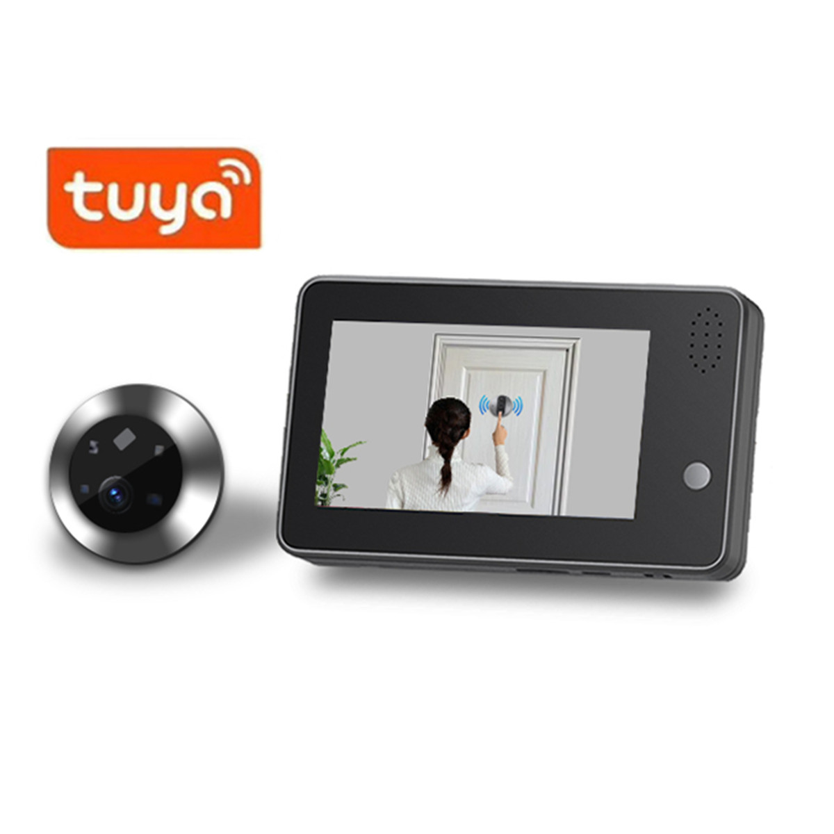 Campainha Inteligente WiFi Tuy - Home Security Wireless Cameras avaliação e preço