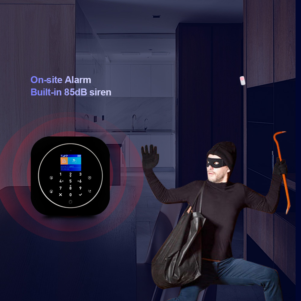 Kerui g12 sem fio tuya kit sis - Home Security No Wifi avaliação e preço