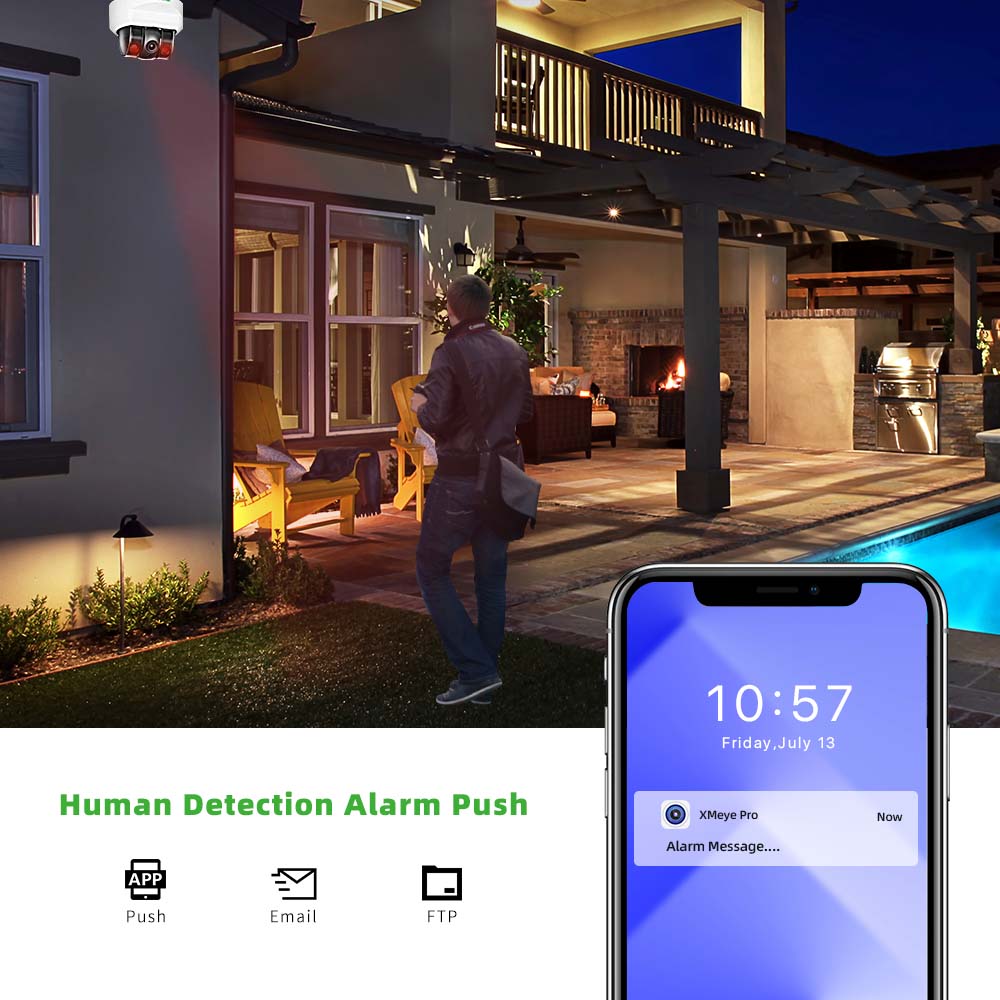 Câmera IP POE C GC PB 4MP, Mic - Home Security Ideas avaliação e preço
