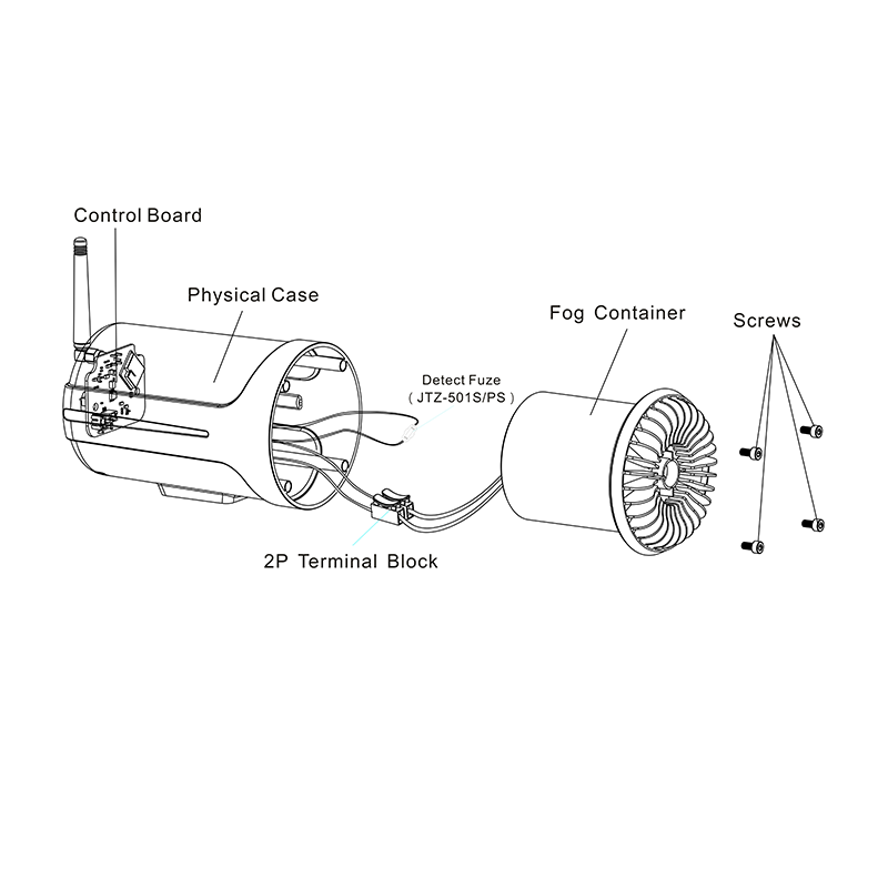 Gerador de Névoa Inteligente p - Home Security Fog System avaliação e preço