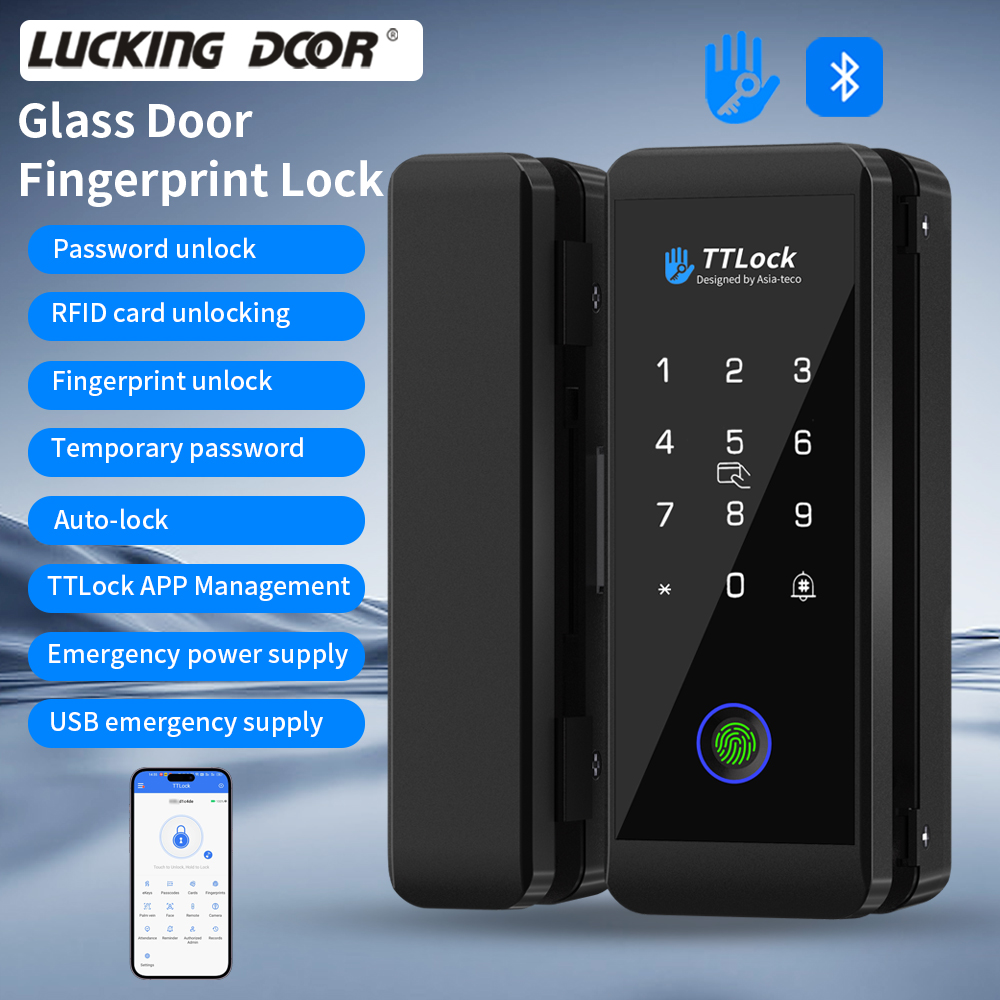 Ttlock fechadura de vidro inte - Home Security Safe avaliação e preço