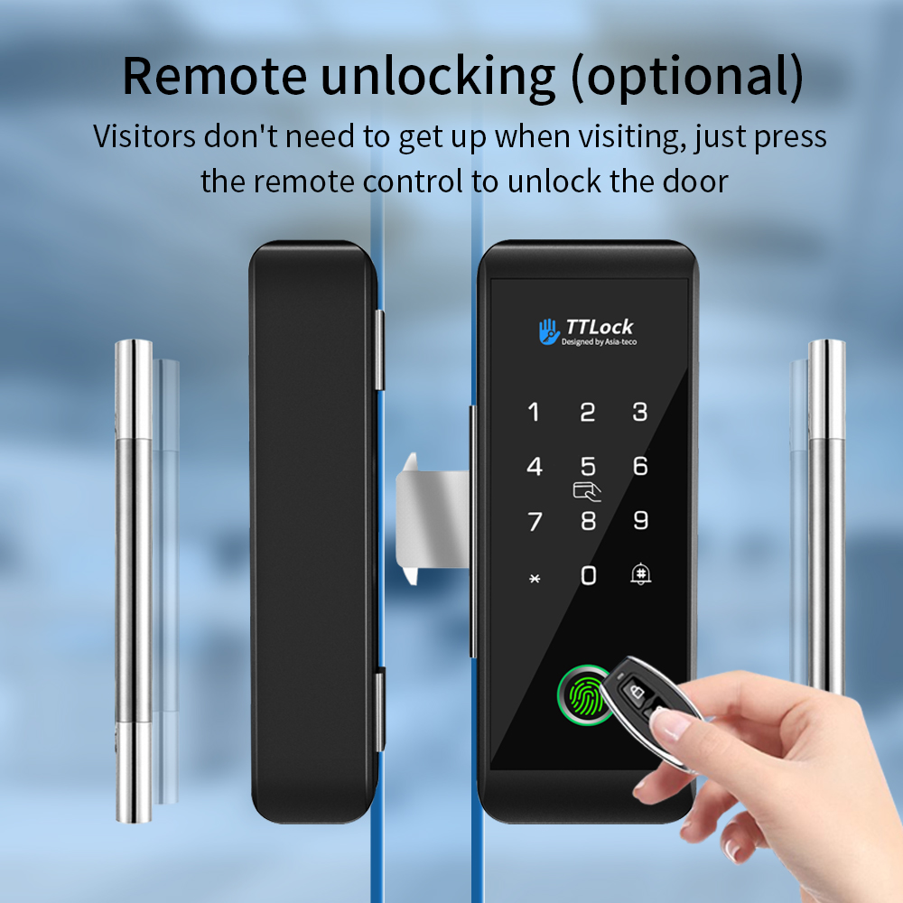 Ttlock fechadura de vidro inte - Home Security Safe avaliação e preço