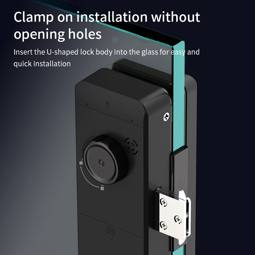 Ttlock fechadura de vidro inte - Home Security Safe avaliação e preço