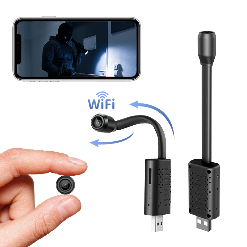 Câmera Wifi Mini V380 HD com D - Home Security Ideas avaliação e preço