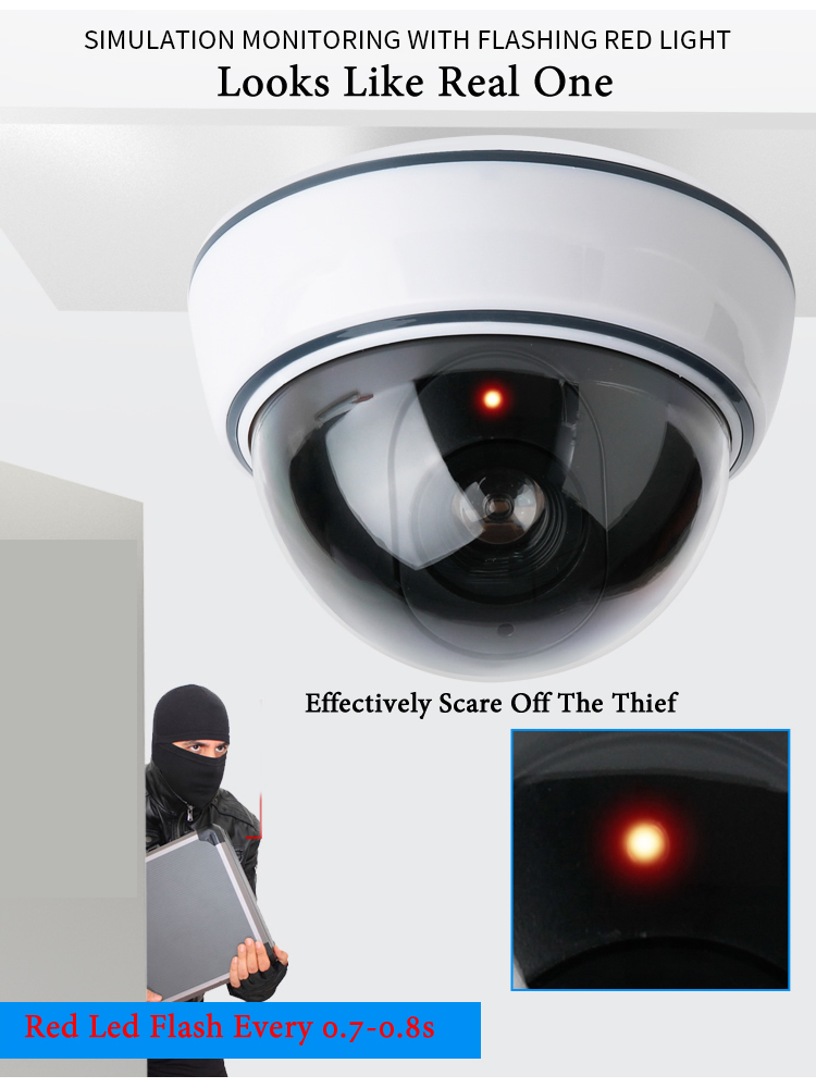 Criativo preto/branco falso do - Home Security Ideas avaliação e preço