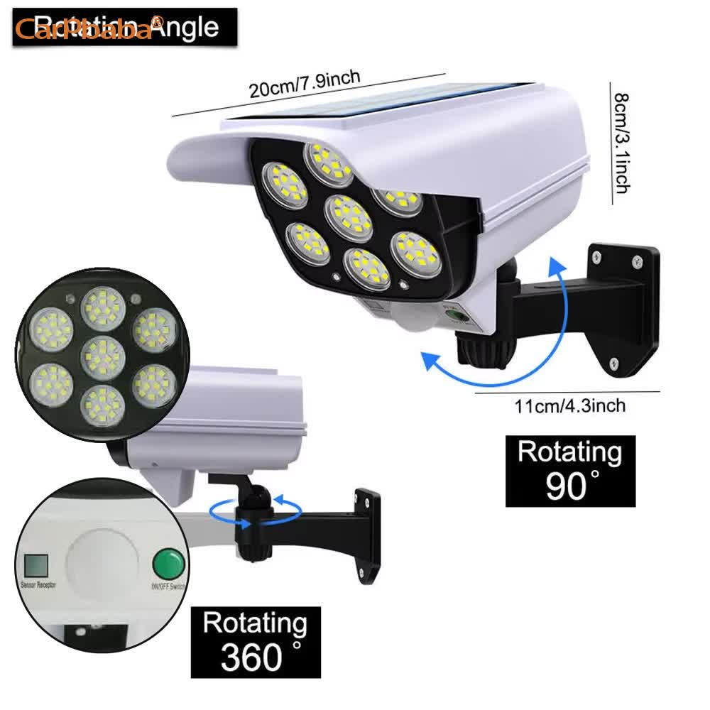 Luz solar ao ar livre sensor d - Home Security Wireless Cameras avaliação e preço